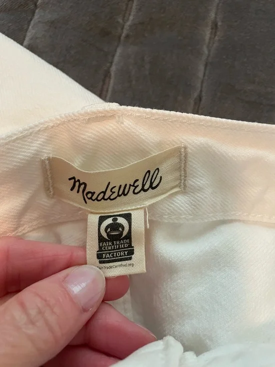 Madewell Low Slung Baggy Crop Jeans - Picture 2 of 5